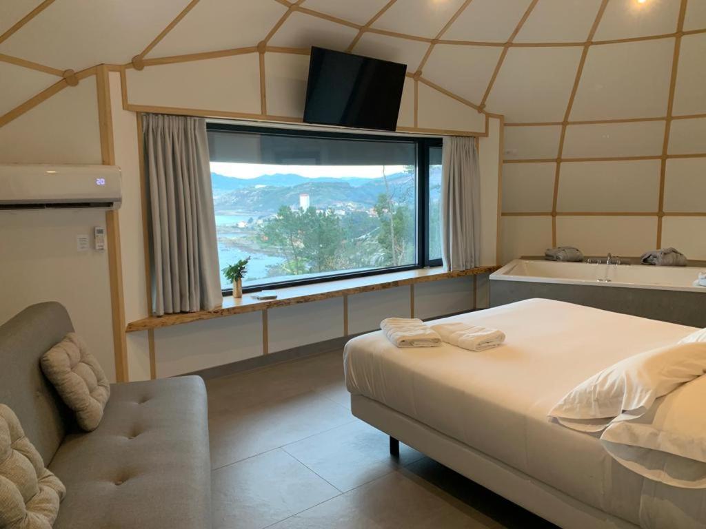 فندق Glamping Do Mar بايونا المظهر الخارجي الصورة