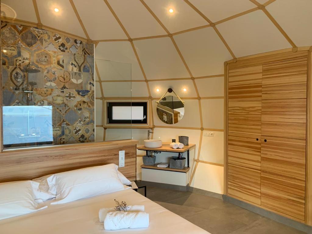 فندق Glamping Do Mar بايونا المظهر الخارجي الصورة