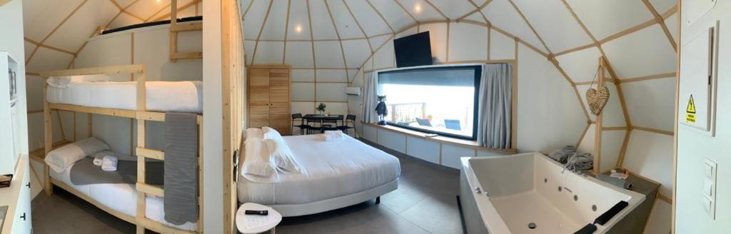 فندق Glamping Do Mar بايونا المظهر الخارجي الصورة