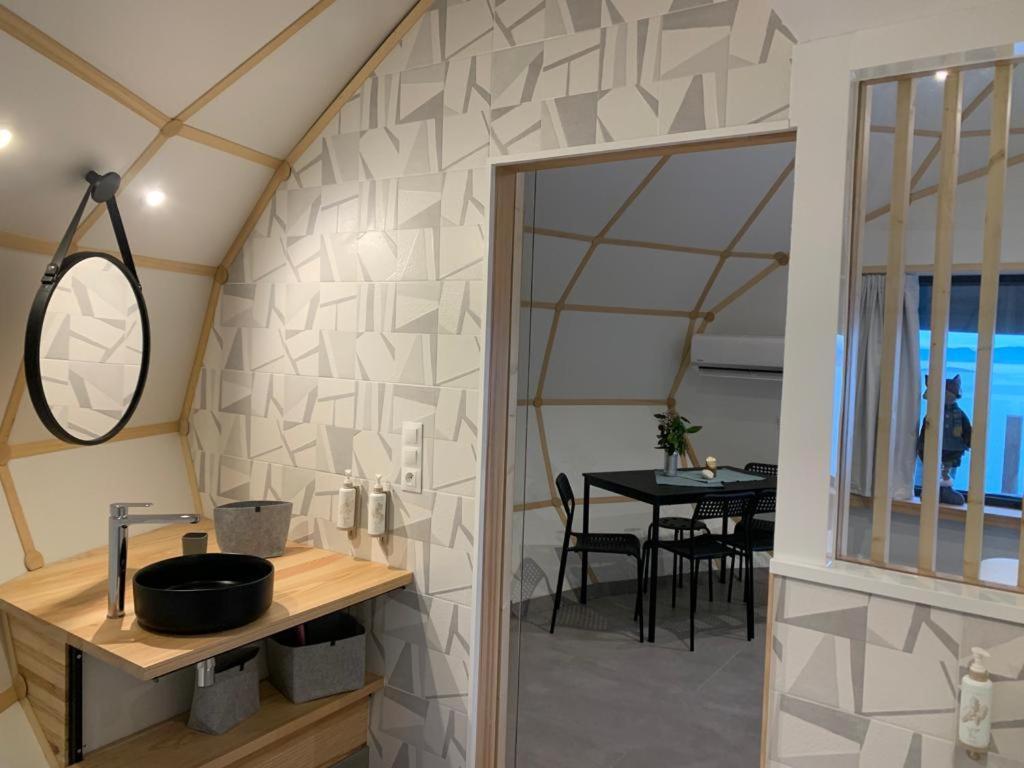 فندق Glamping Do Mar بايونا المظهر الخارجي الصورة